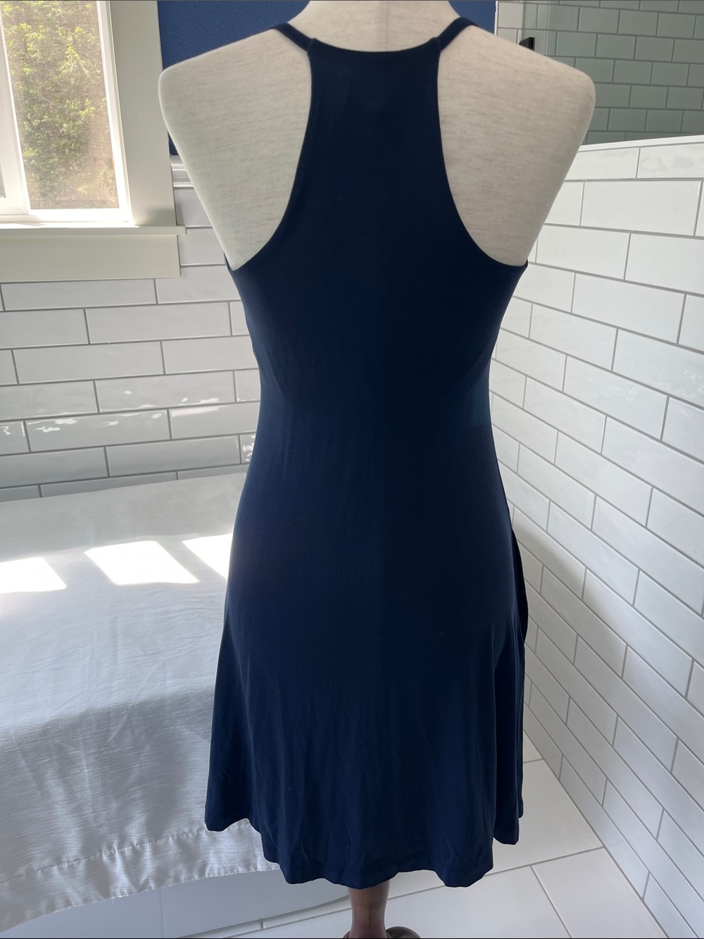 Lou & Grey Navy Scoop Neck Tank Dress - Picture 2 of 10